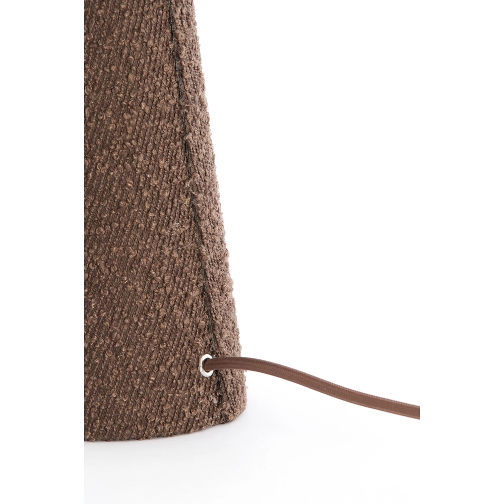 Boucle table lamp Micky 58cm - brown Light & Living 8717807782764