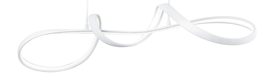 LED hanging lamp Perugia white Trio 4017807525847