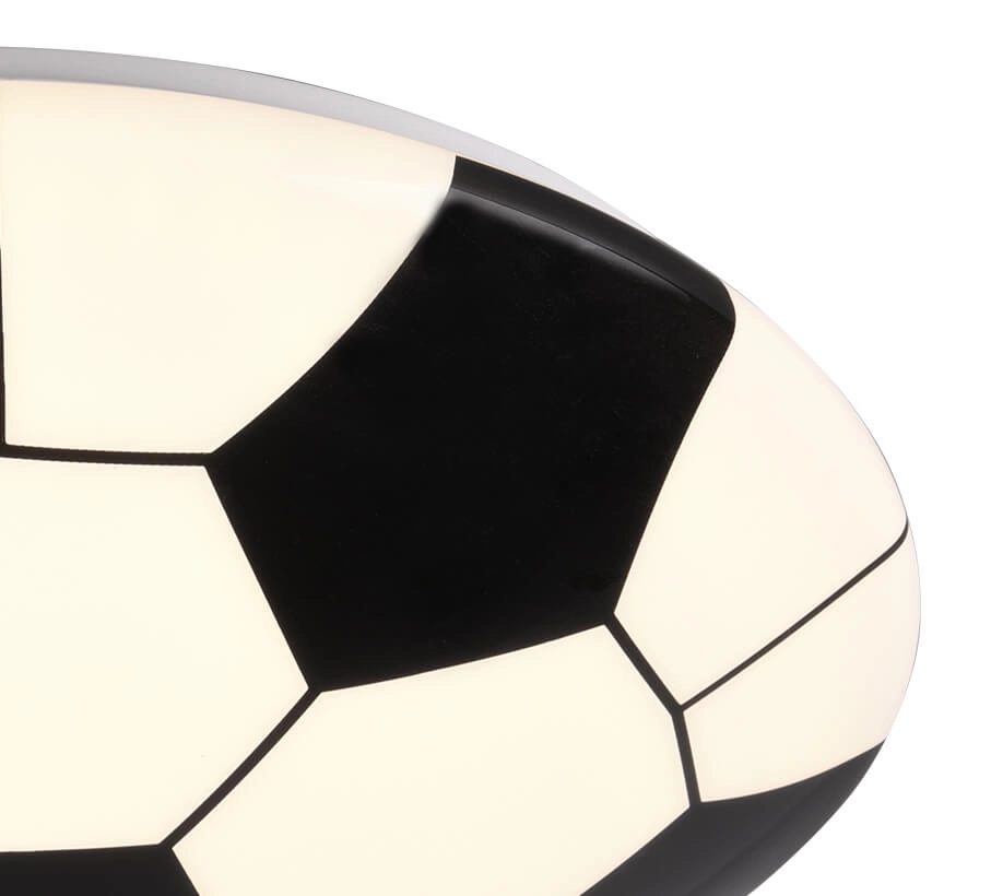 Football ceiling lamp Kloppi Ball Ø 36cm Trio 4017807454109
