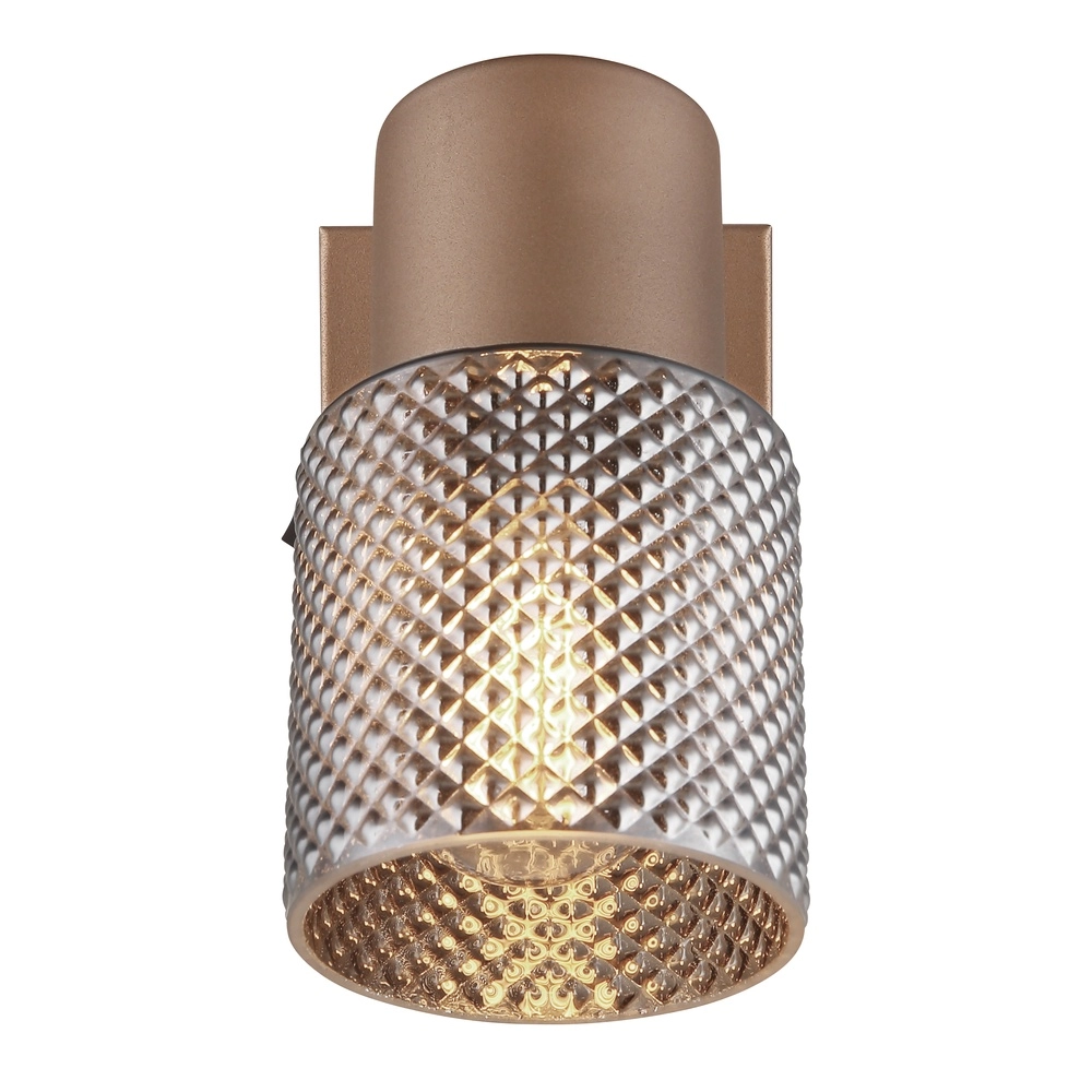 Wall lamp Satella coffee brown Globo 9007371471560