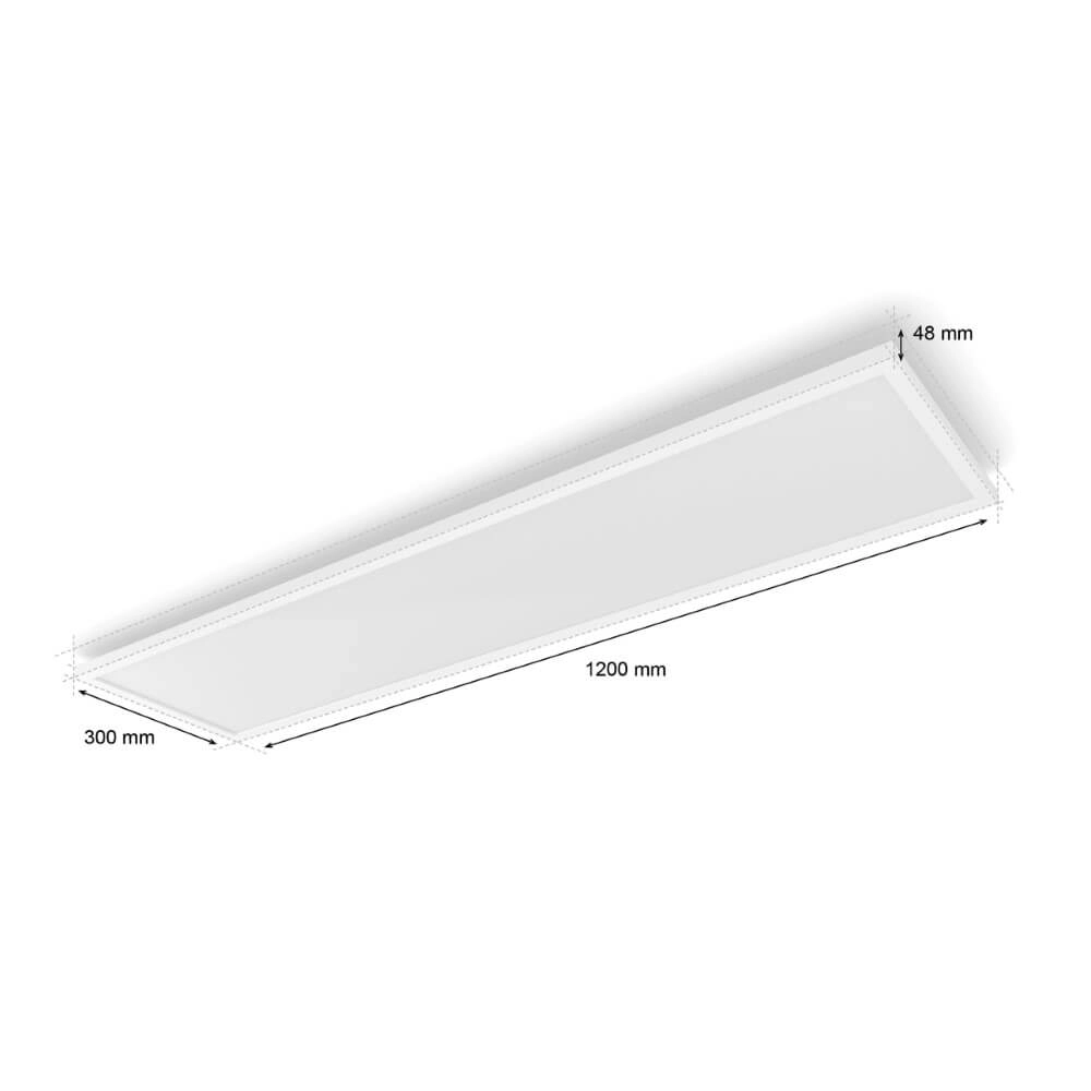 Ceiling light Hue Surimu - White and Color 120x30cm white Philips 8719514355057
