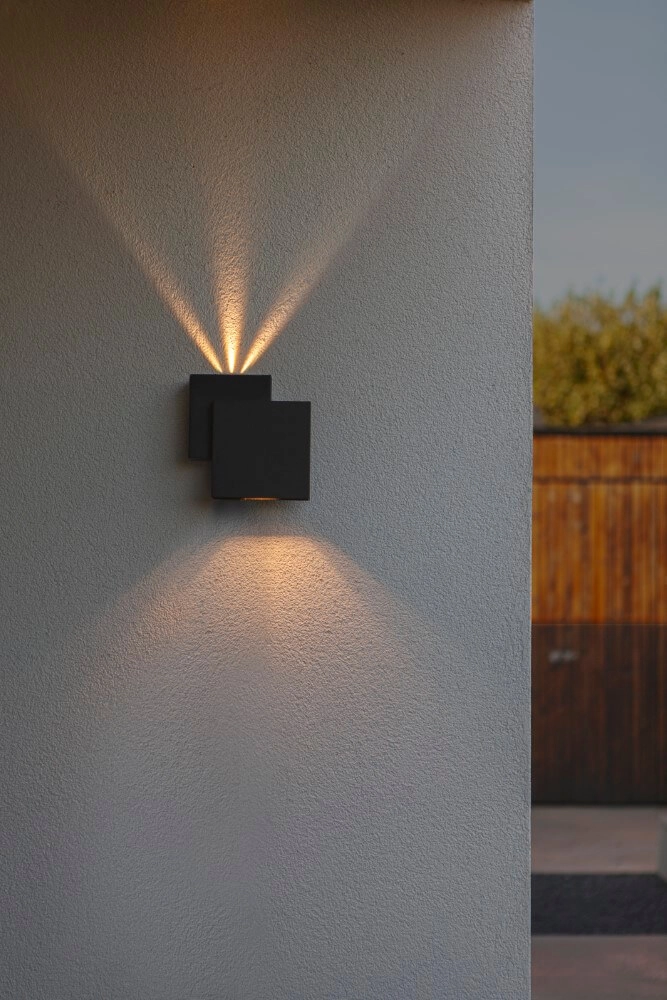 Design wall lamp Rialto black Lutec 6939412014944