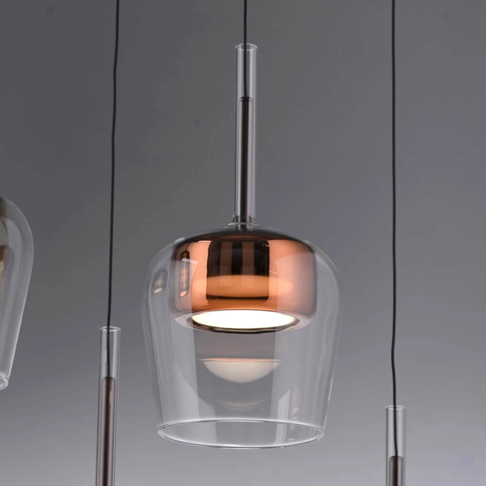 Pendant lamp Q-Kon copper Paul Neuhaus 4012248383834