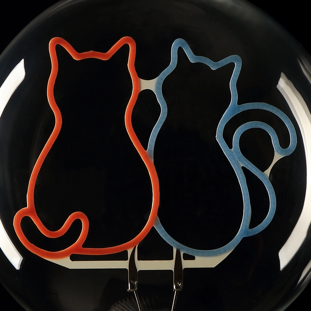 E27 light source Lumopop Cats - Pink Blue Brilliant 4004353477676