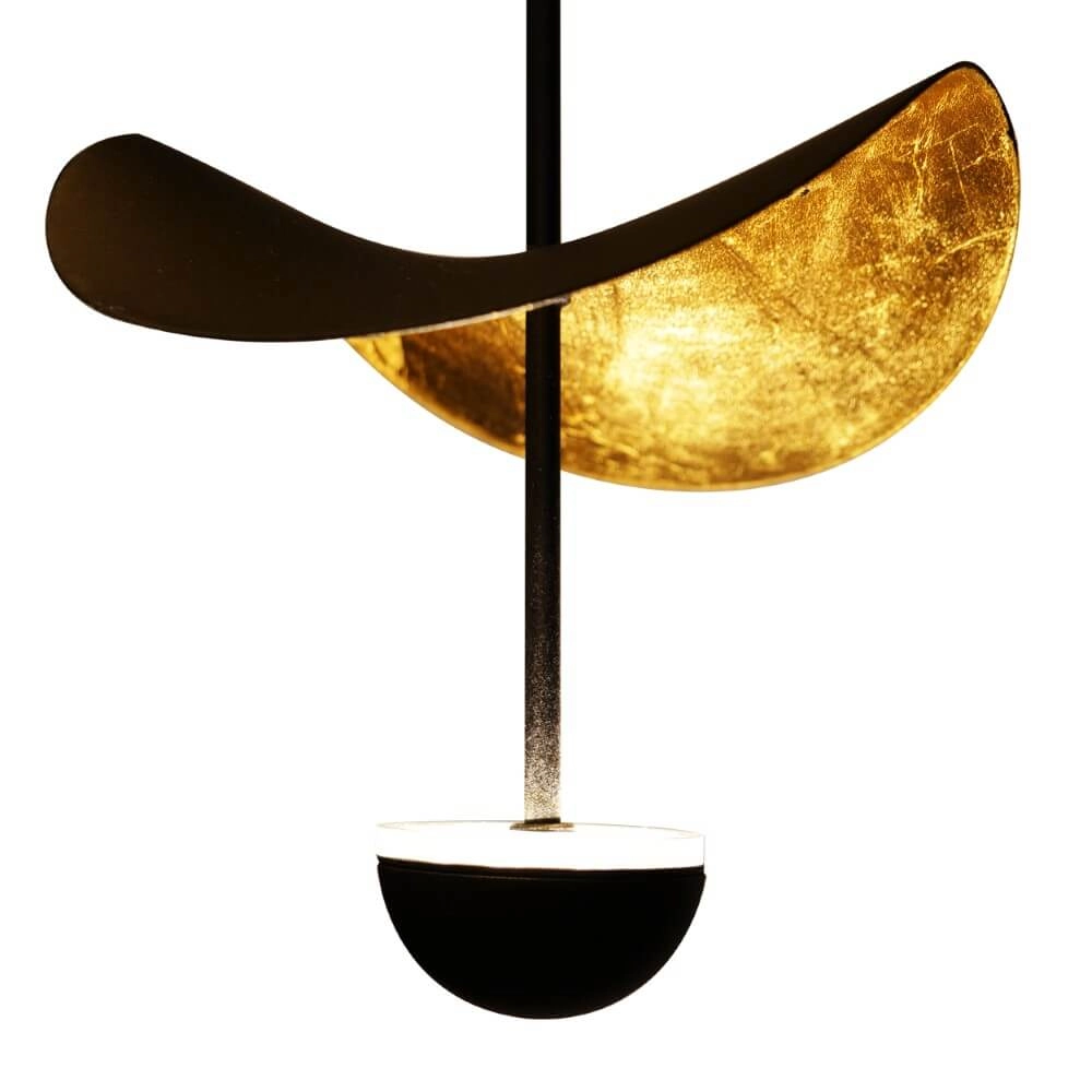 Black with gold hanging lamp Dracera Stars of Light 9008606270552