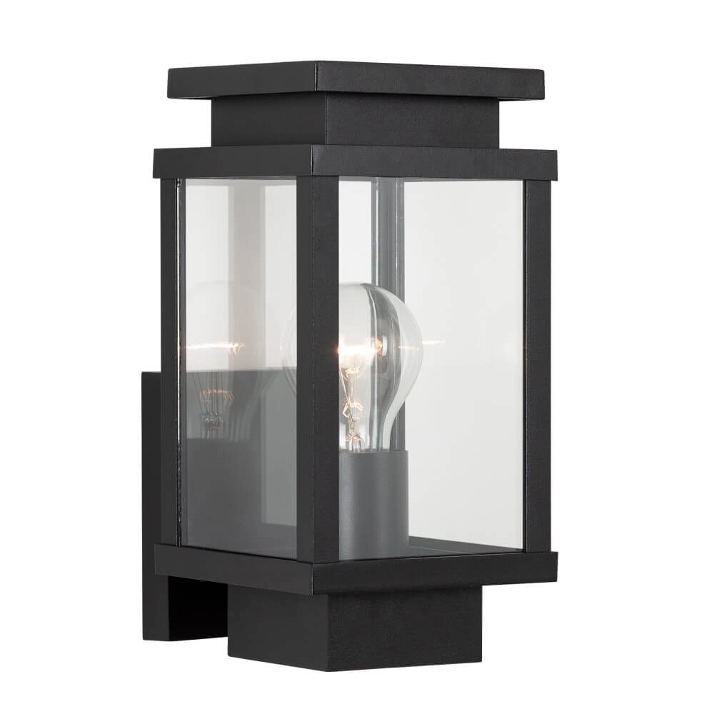 Black outdoor lamp Boston