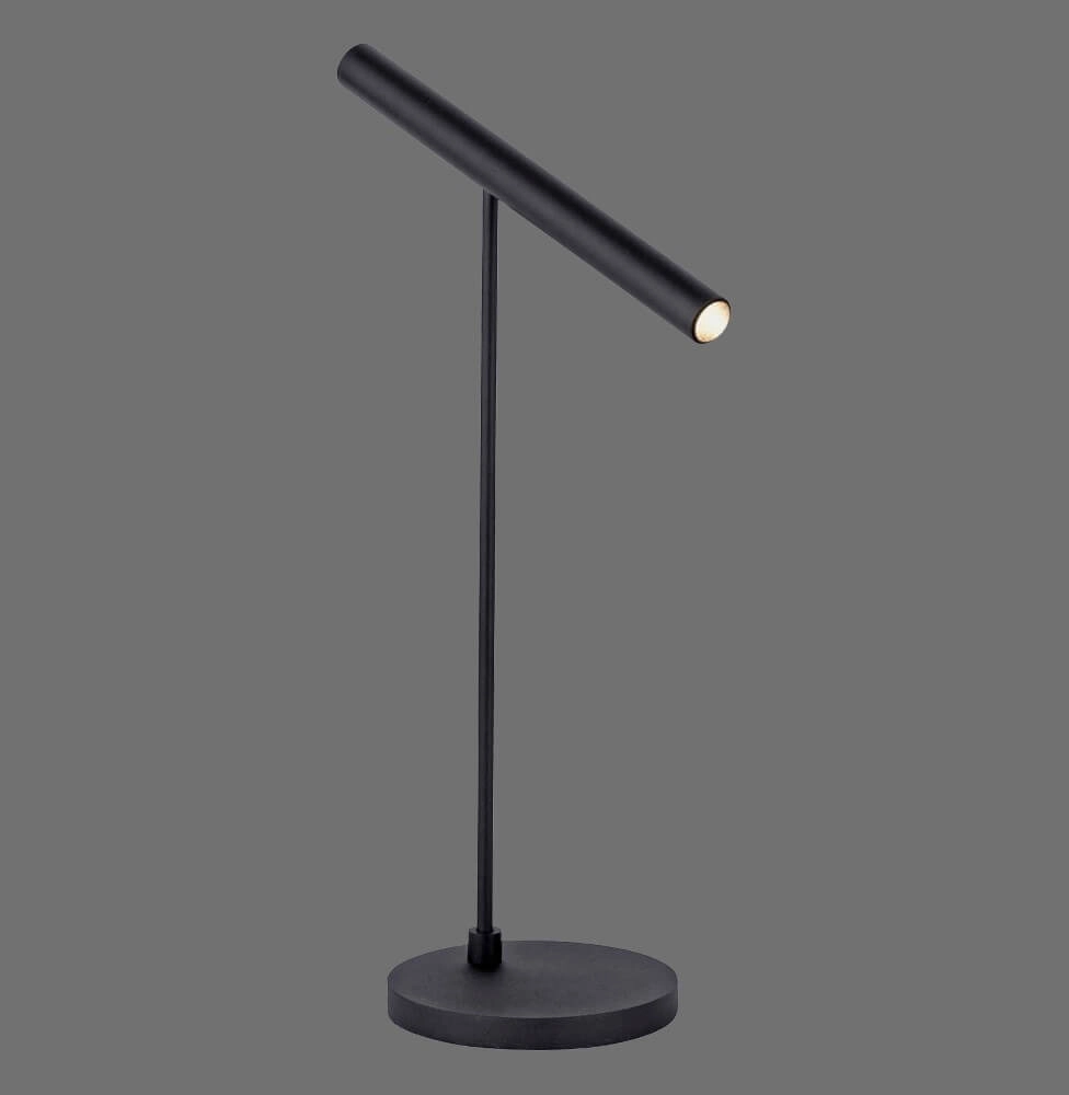 Modern table lamp Pure Tutua black Paul Neuhaus 4012248365526