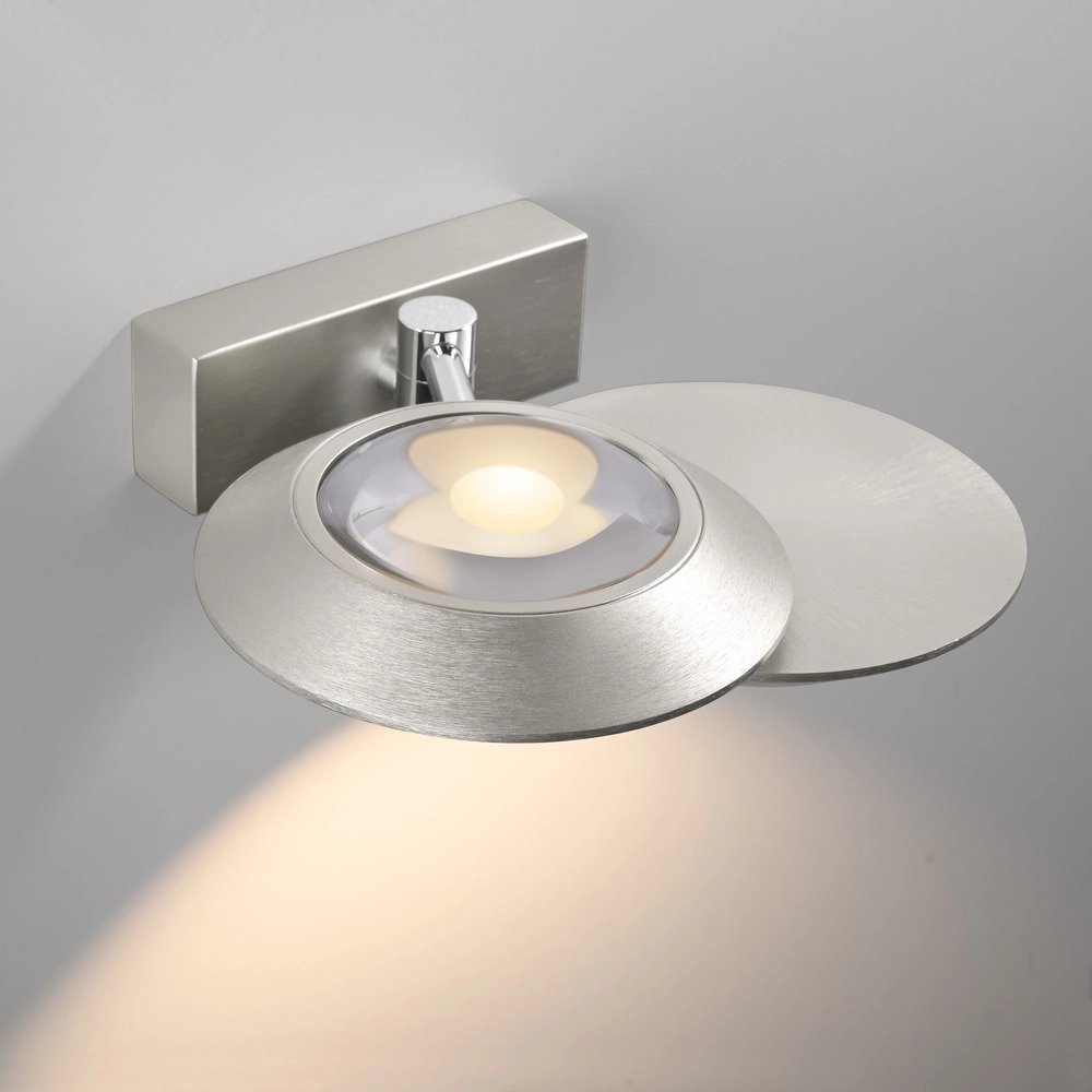 2L led wall light Pure Oculis Diamond grey Paul Neuhaus 4012248397022