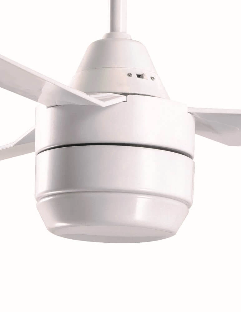 Ceiling fan white with lamp Calypso Ø 122cm IP20 Beacon 9333509129752