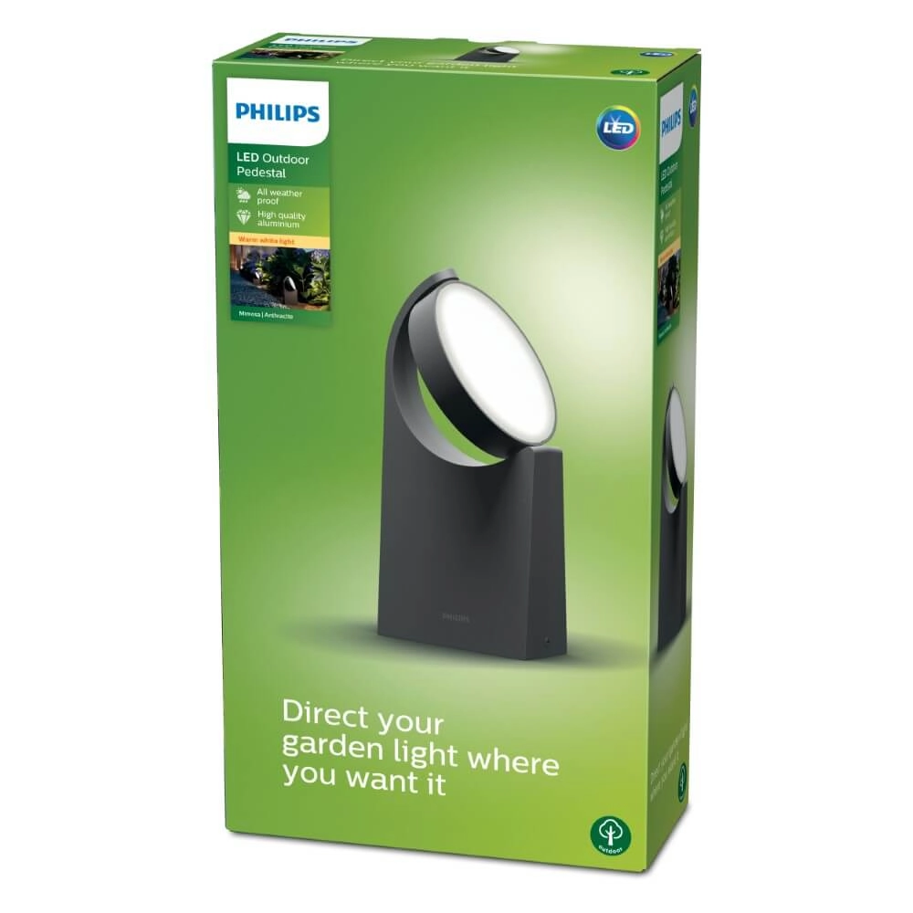 Lantern Mimosa anthracite Philips 8719514477292