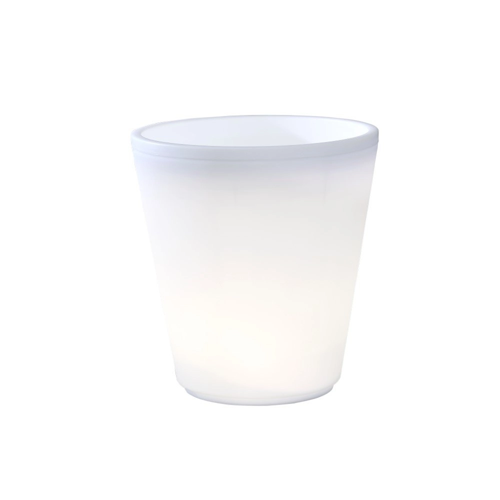 LED flower pot Assisi LED 37cm - 12w - white