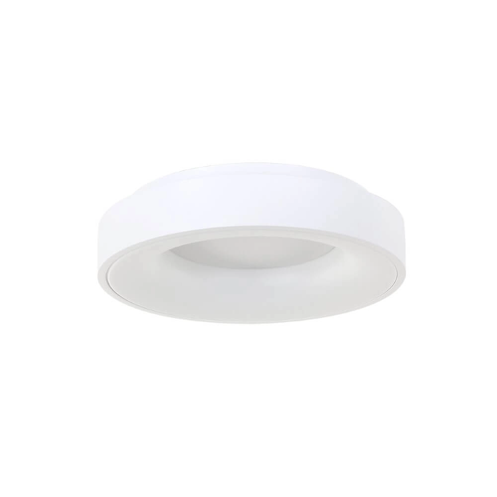 White ceiling lamp with LED Ringlede Ø 30cm