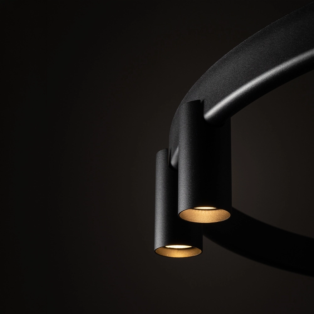 Design pendant lamp Fourty black Ø 80cm