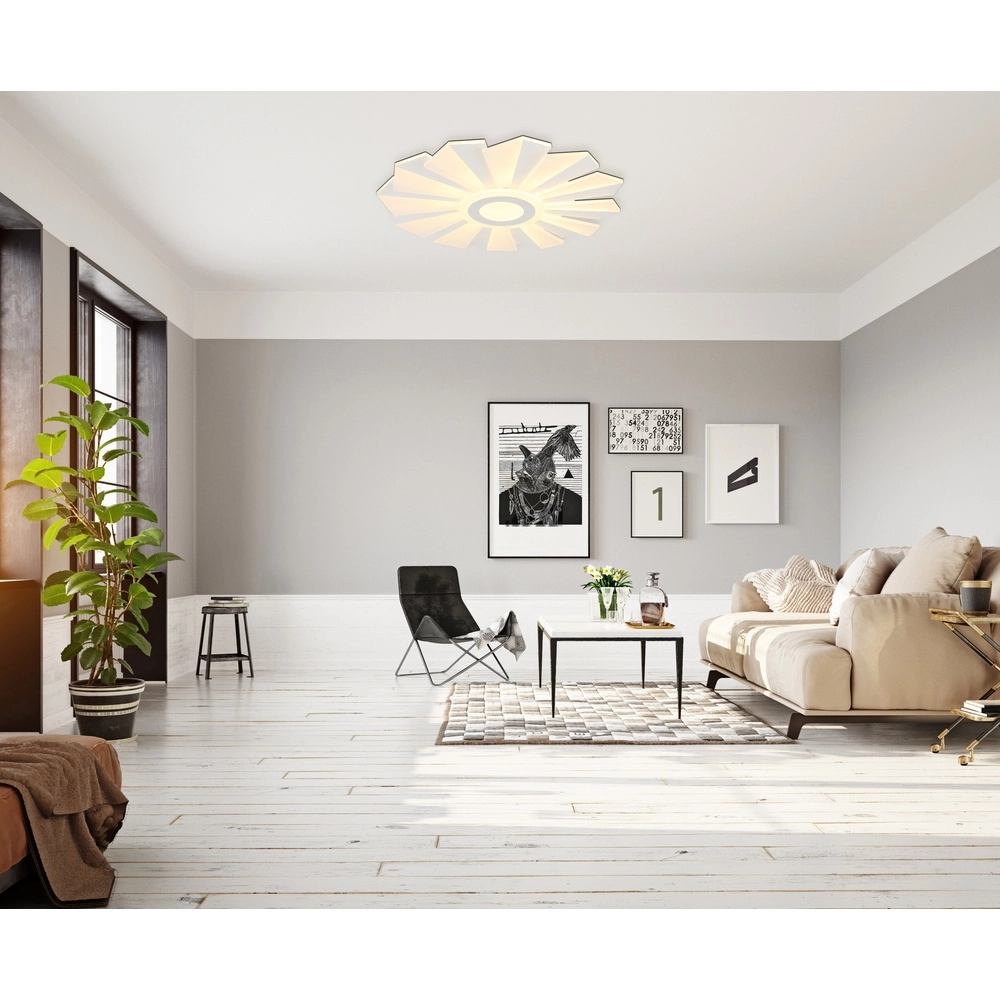 Design ceiling light Alwina white Globo 9007371519408