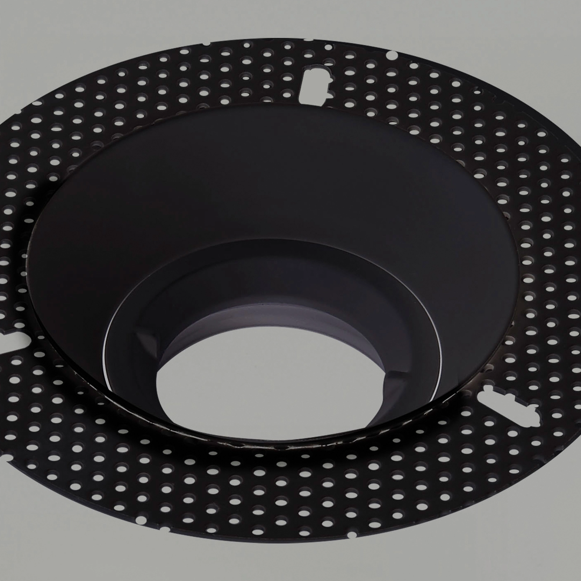 Recessed stucco spot Slim Trimless black IP65 Lyora 5053423316123