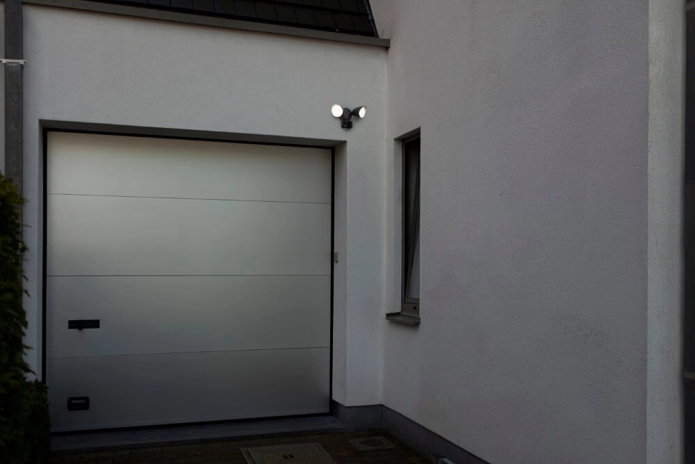 Wall lamp Draco black with camera Lutec 6939412013992