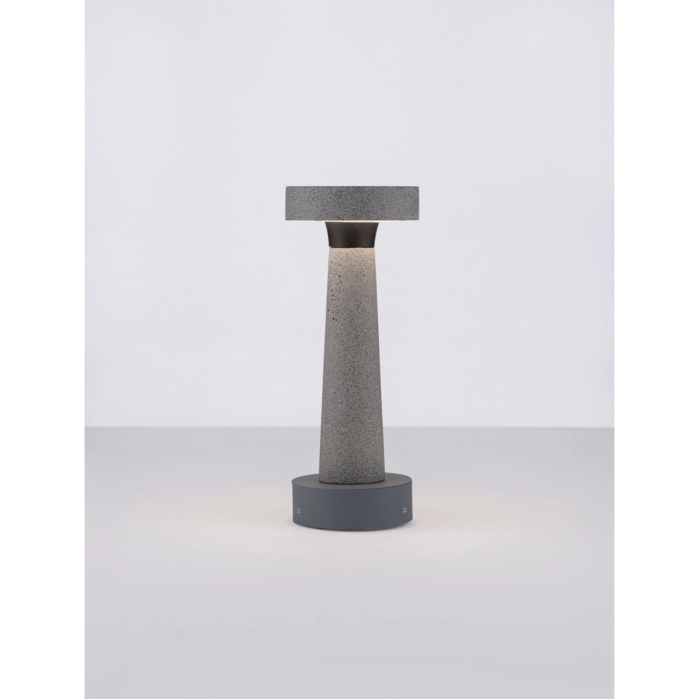 Garden lamp Cram concrete grey 30cm Lyora 5212017454676