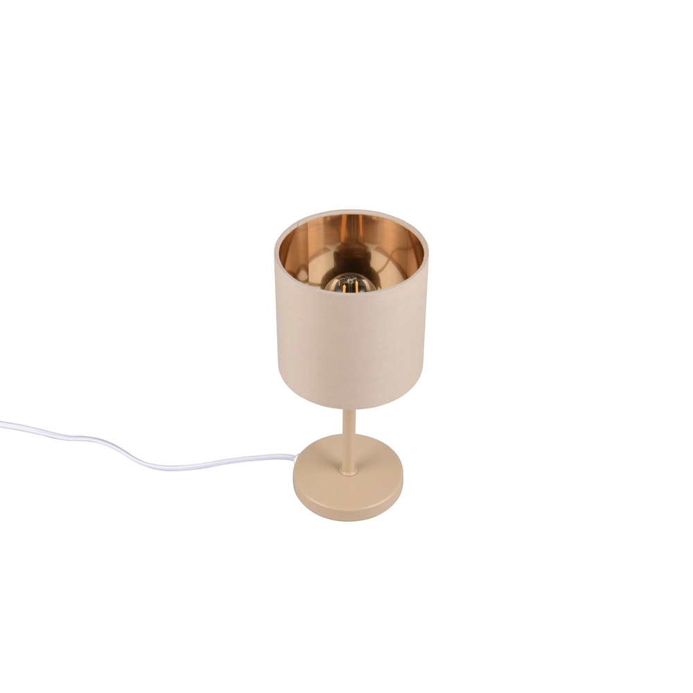 Table lamp Tommy sand brown