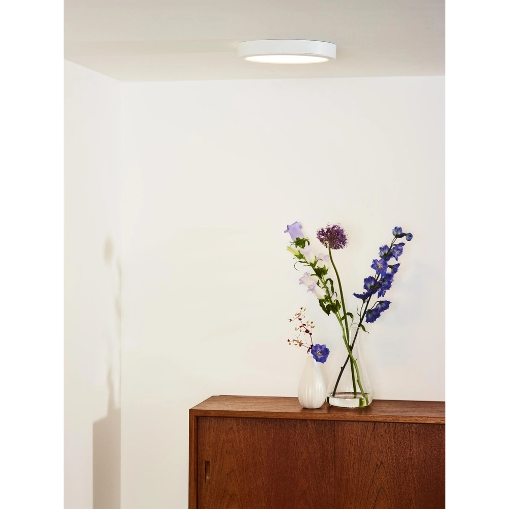 White ceiling light Tendo-Led Ø 22cm Lucide 5411212071767