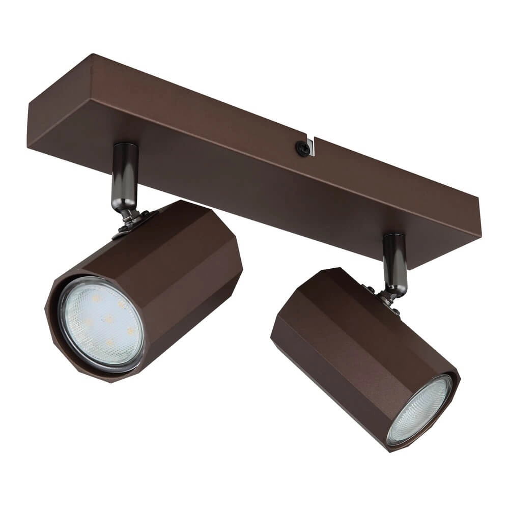 Bronze ceiling lamp James double Globo 9007371447886