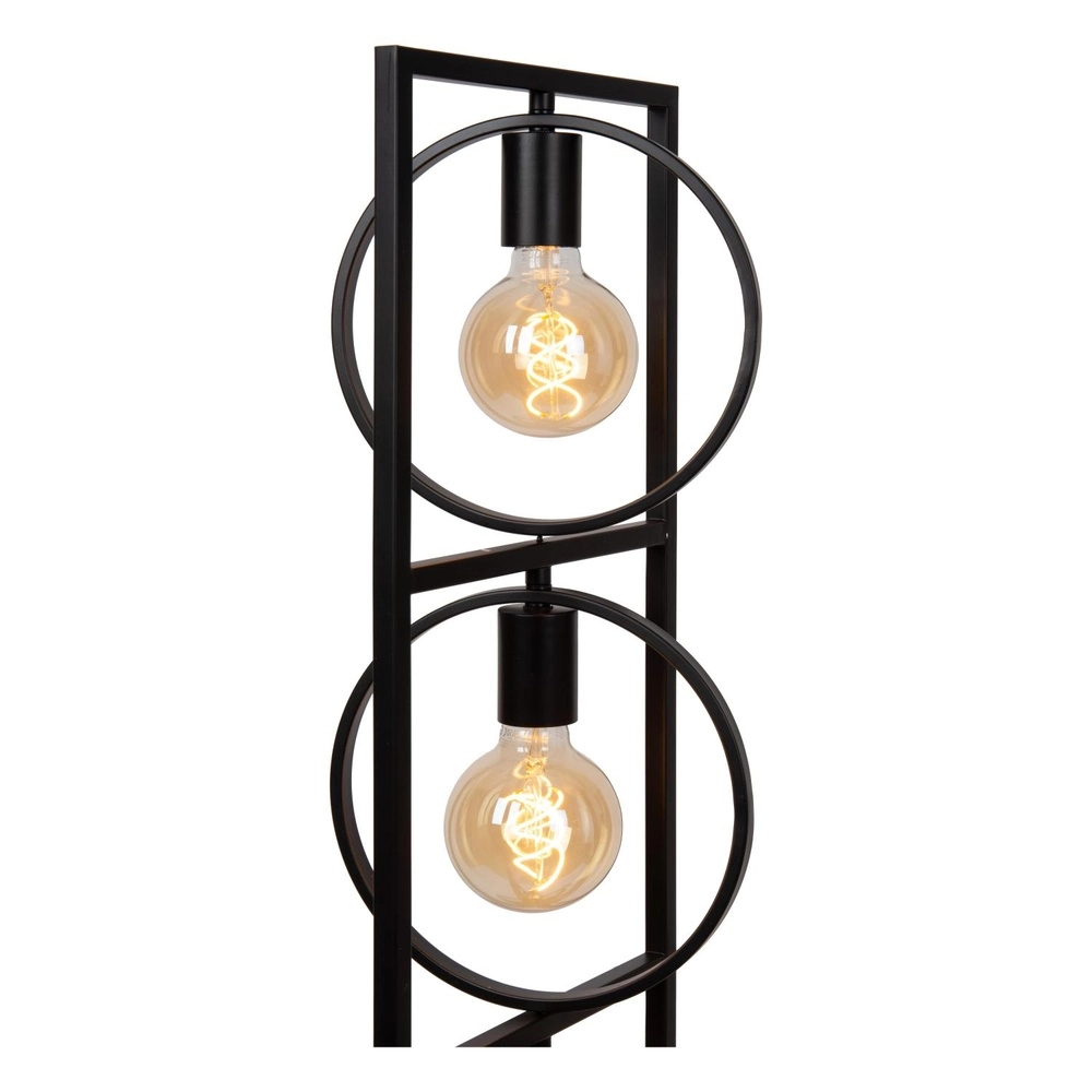 Unique floor lamp Suus 3-light black Lucide 5411212010896