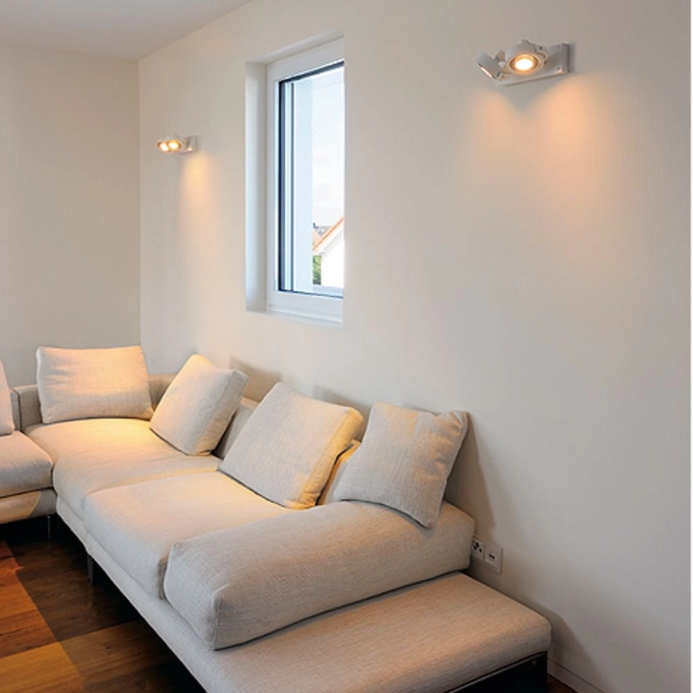 Design spotlights Kalu 2 QPAR111 2-light white SLV 4024163142427