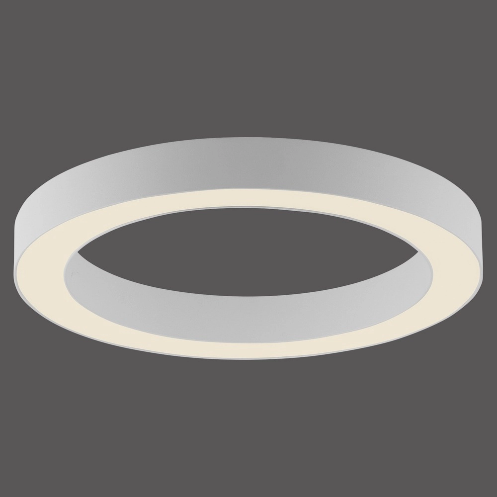 Sleek led ceiling lamp Pure Lines Round Ø 35cm - white