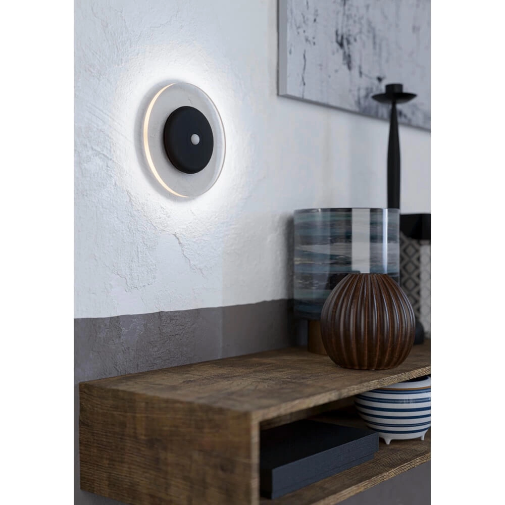 Wall lamp Trepella Black with sensor Eglo 9002759758844