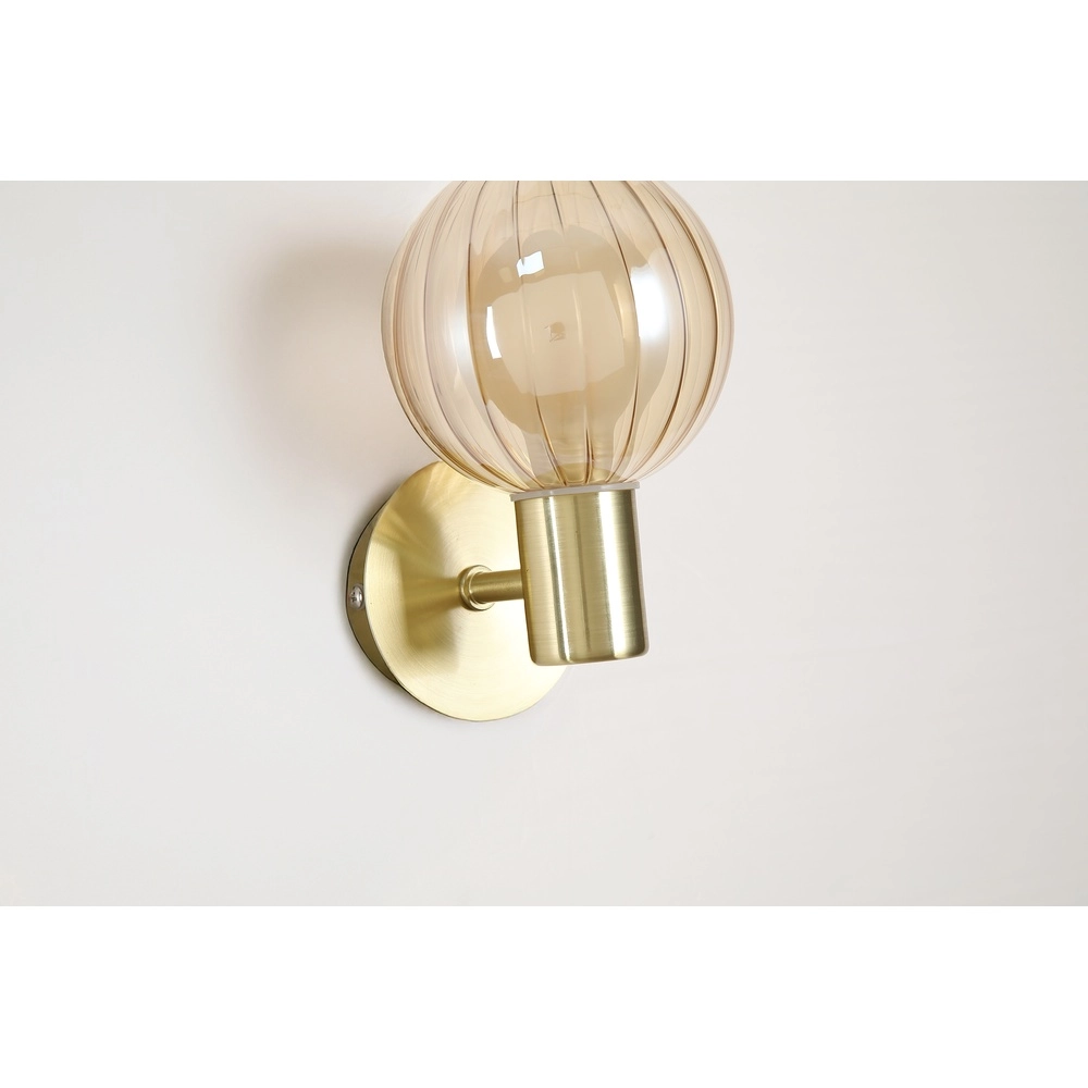 Wall lamp Luminsphere Gold Single Searchlight 5053423297408