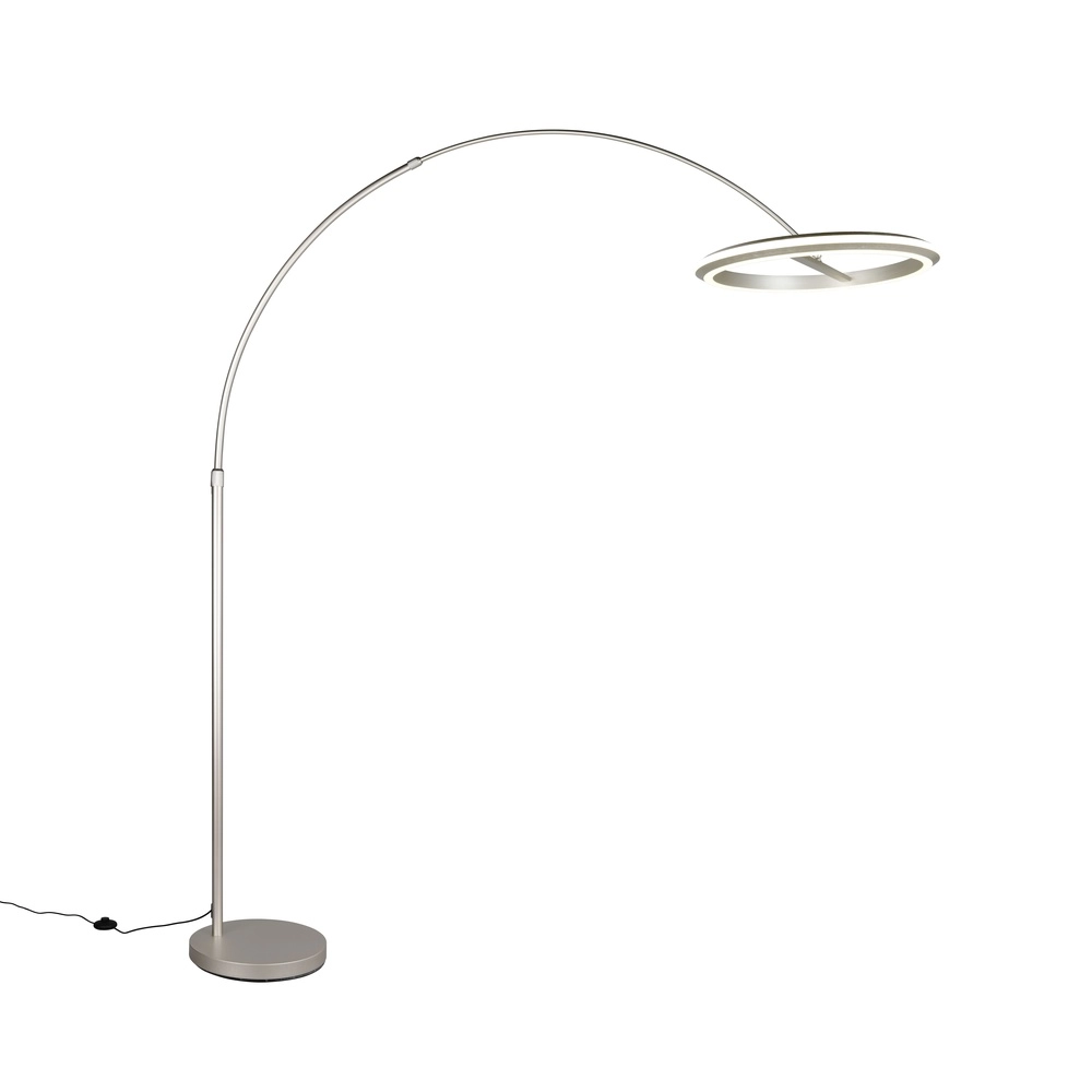 Floor lamp Amador nickel Trio 4017807688184