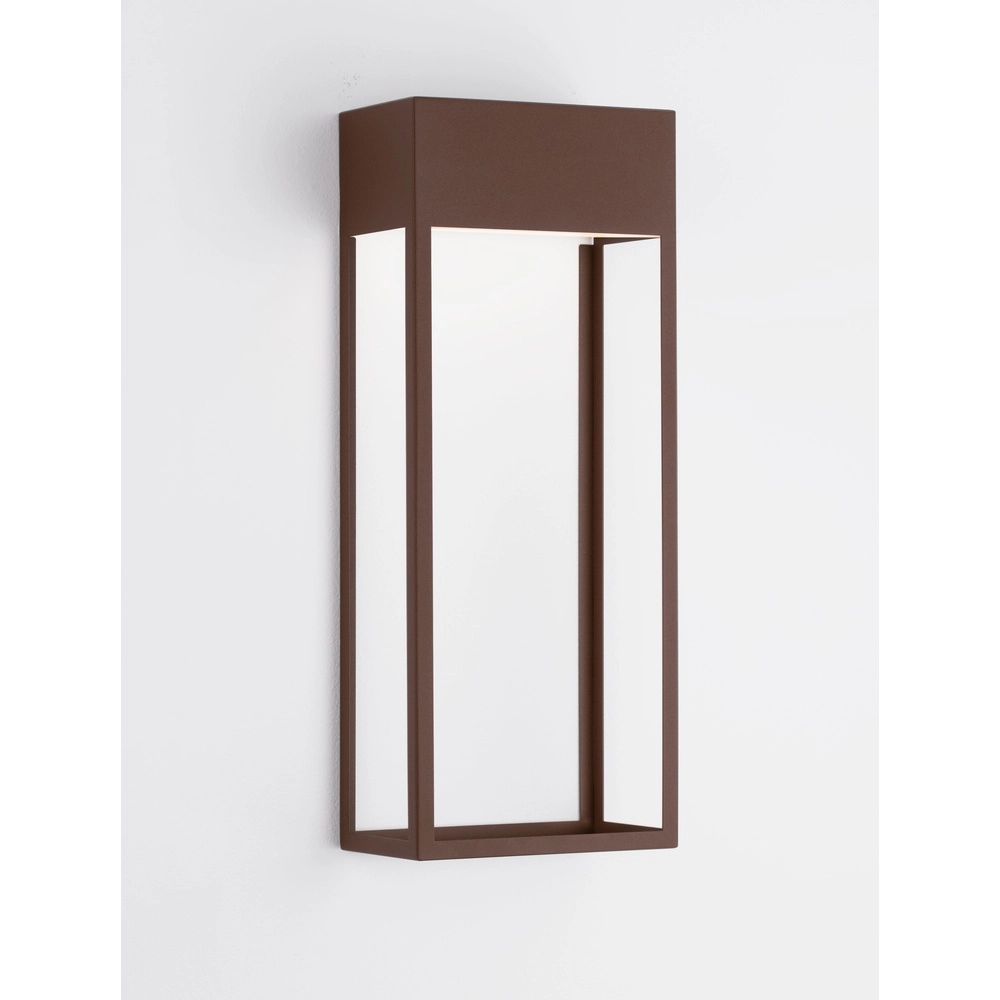 Sleek wall lamp Moby Rusty brown Lyora 5212017464965