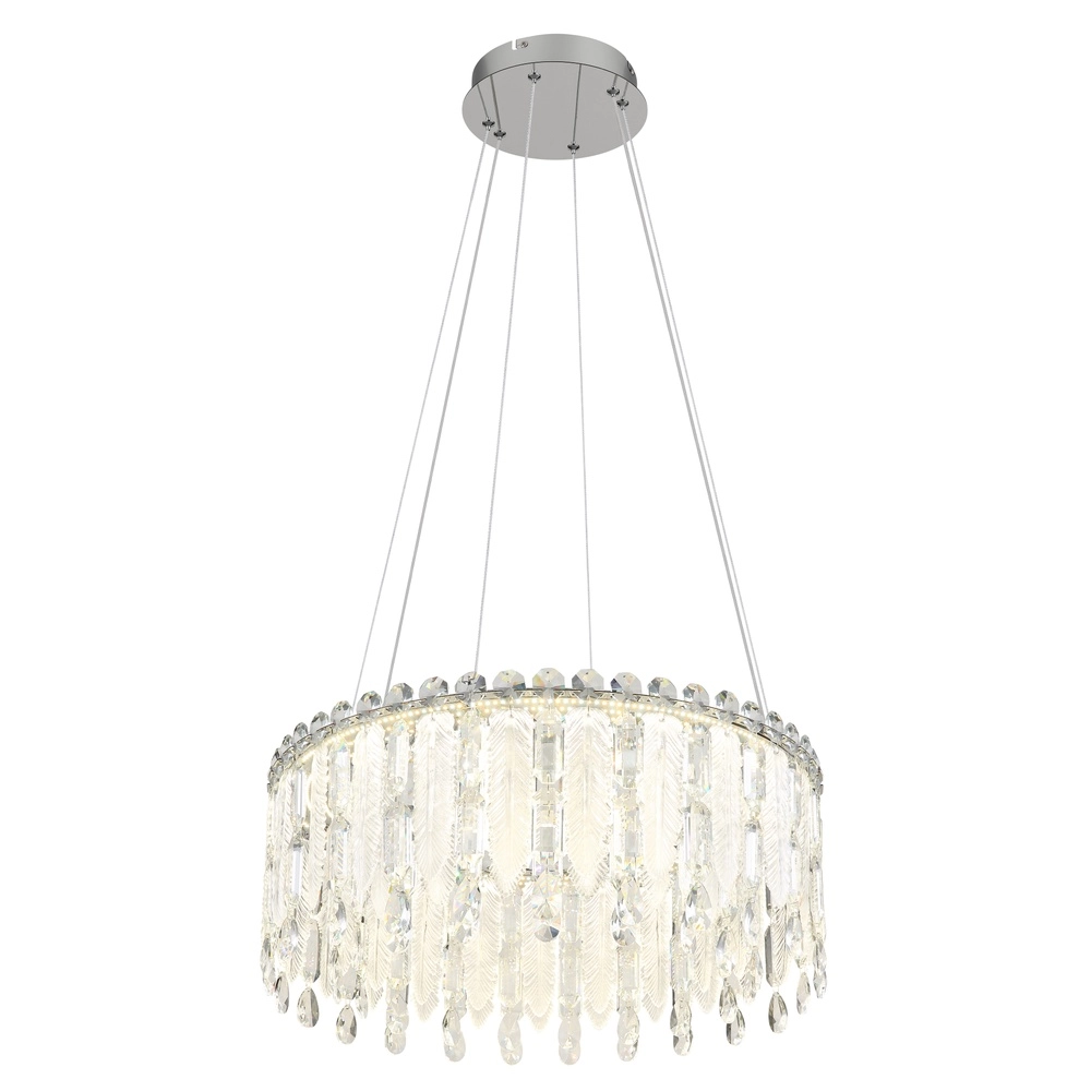 Pendant lamp Klunka chrome Ø 59.5cm