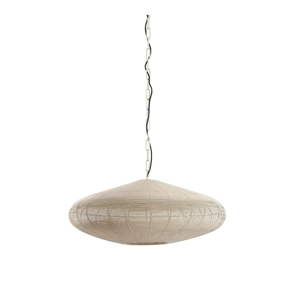 Pendant lamp Bahoto white Ø 60cm Light & Living 8717807705299