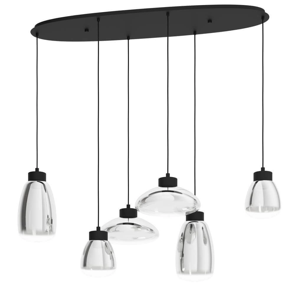 Dining table lamp glass Sarnarra 128cm