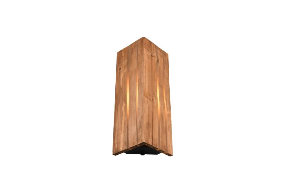 Wooden wall lamp Karuni Trio 4017807616514