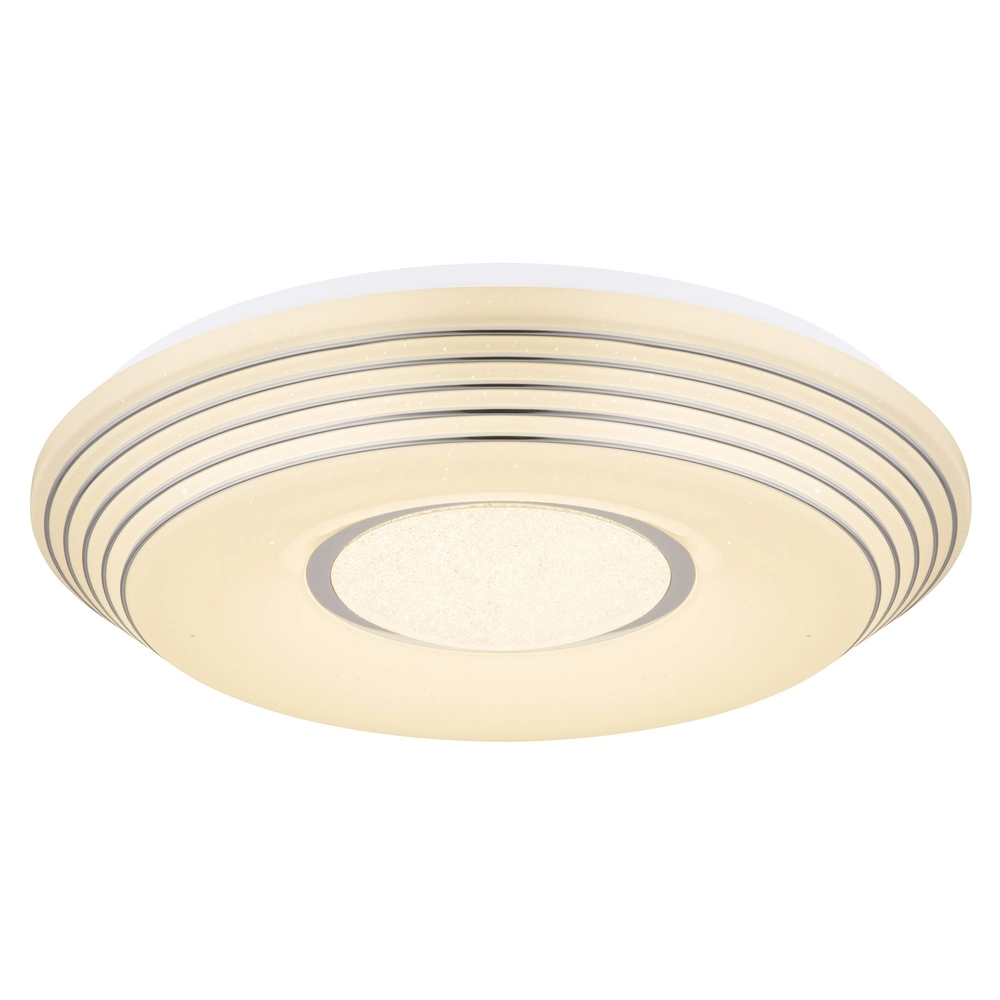 Modern ceiling light Pillo white Ø 50cm Globo 9007371413294