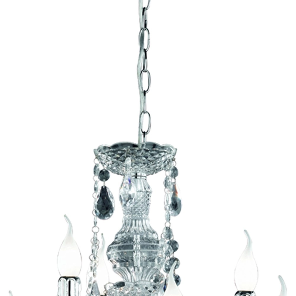 Chandelier Luster Crystal 61cm 9-light transparent Trio 4017807138474