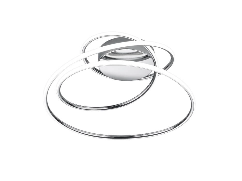 LED ceiling lamp Bologna chrome