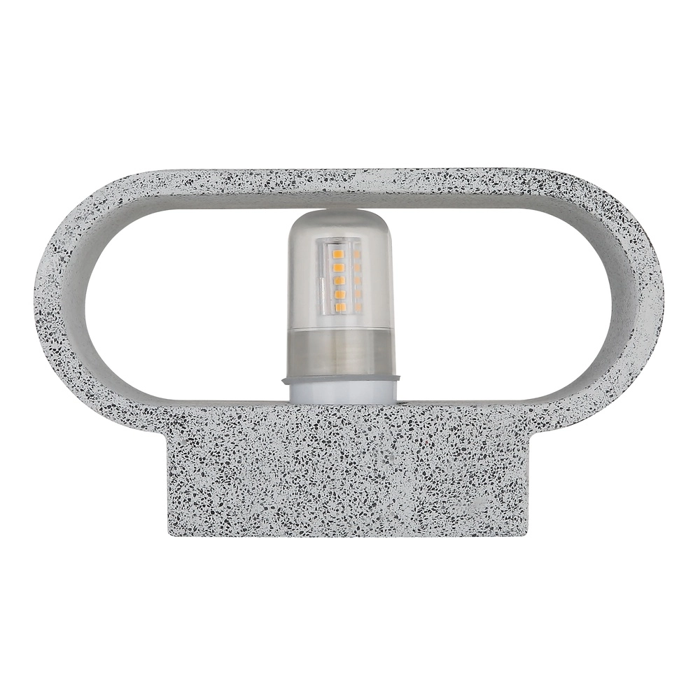 Modern wall lamp Ferguson oval grey Globo 9007371589913