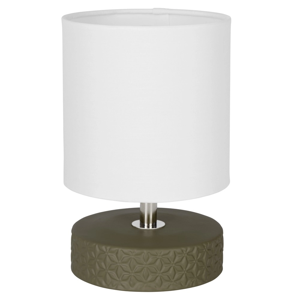 Table lamp Romanoro pink with green