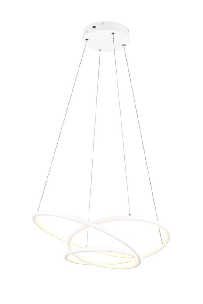 Vide pendant lamp Darvin white - 62cm