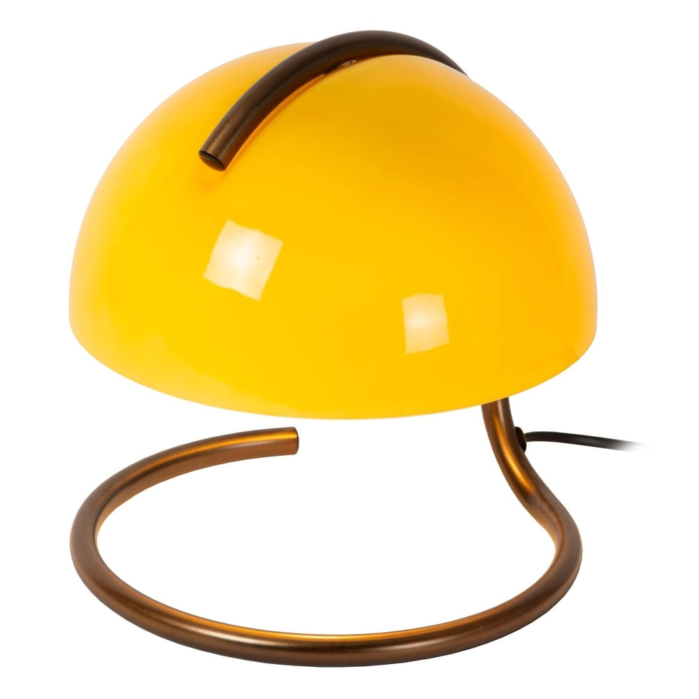 Classic table lamp Cato orange Lucide 5411212460875