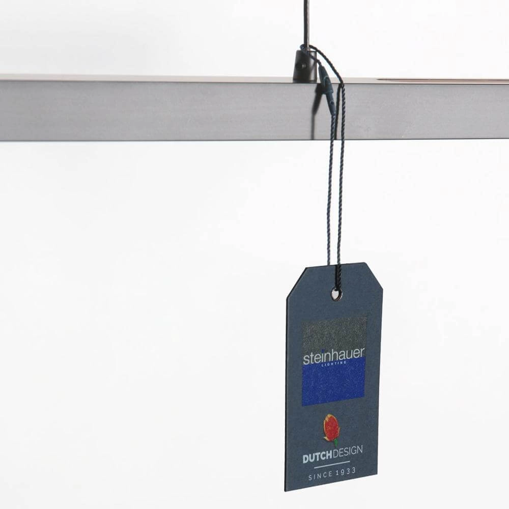 Design pendant lamp Bande 150cm grey Steinhauer 8712746175820