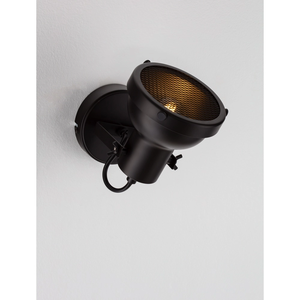 Wall lamp Ruvi black single Lyora 5212017446350