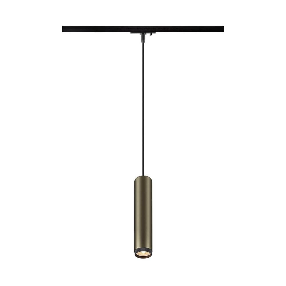 Pendant light for rail Grip! L Black-Bronze 1-Phase