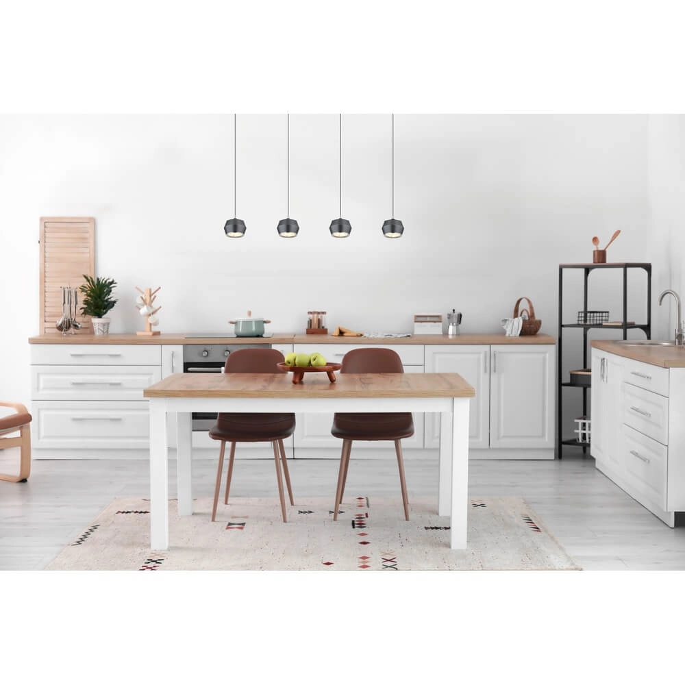 Round pendant lamp Marthy grey Ø 10cm Globo 9007371452118