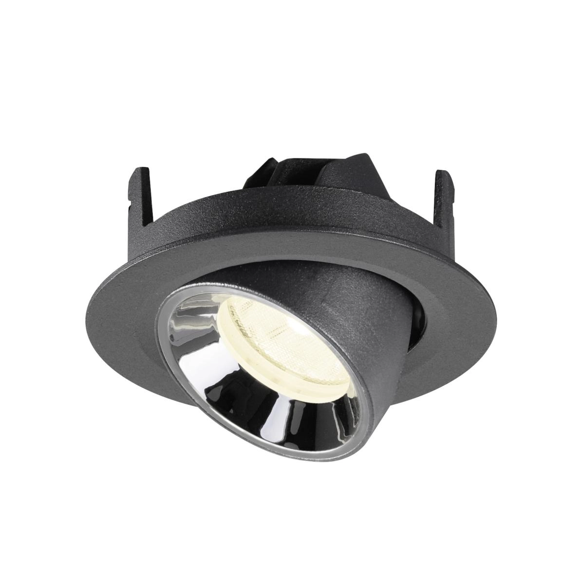 Recessed spotlight Numinos Gimble XS black/chrome 4000K - 20deg SLV 4024163306904