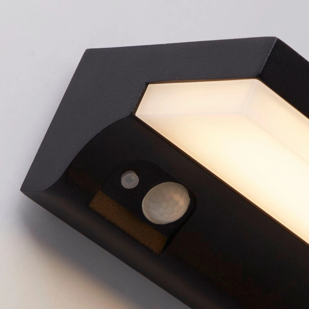 Design wall lamp Solar black Searchlight 5053423241494