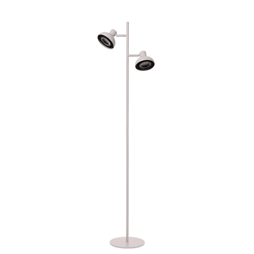 2-light floor lamp Sensas white design GU10 ES111