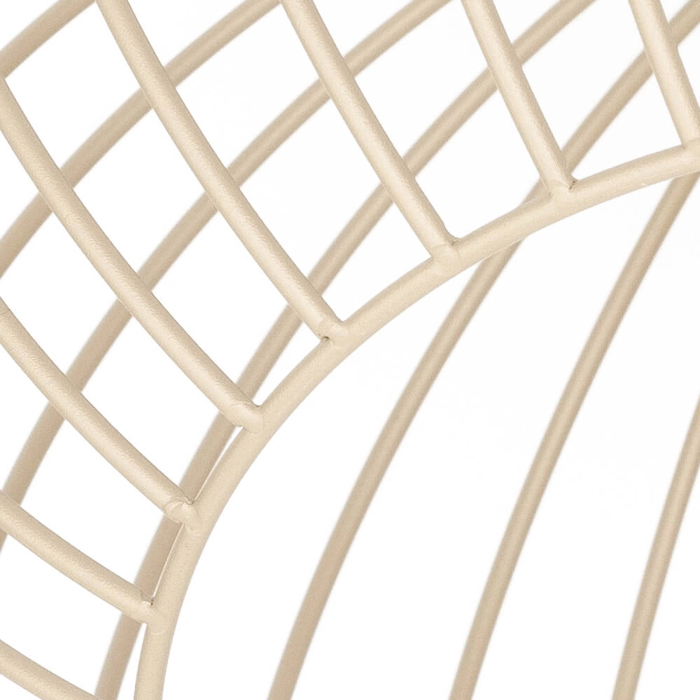 Wire ceiling lamp Wire Ø 40cm sand color ETH 8720195307563